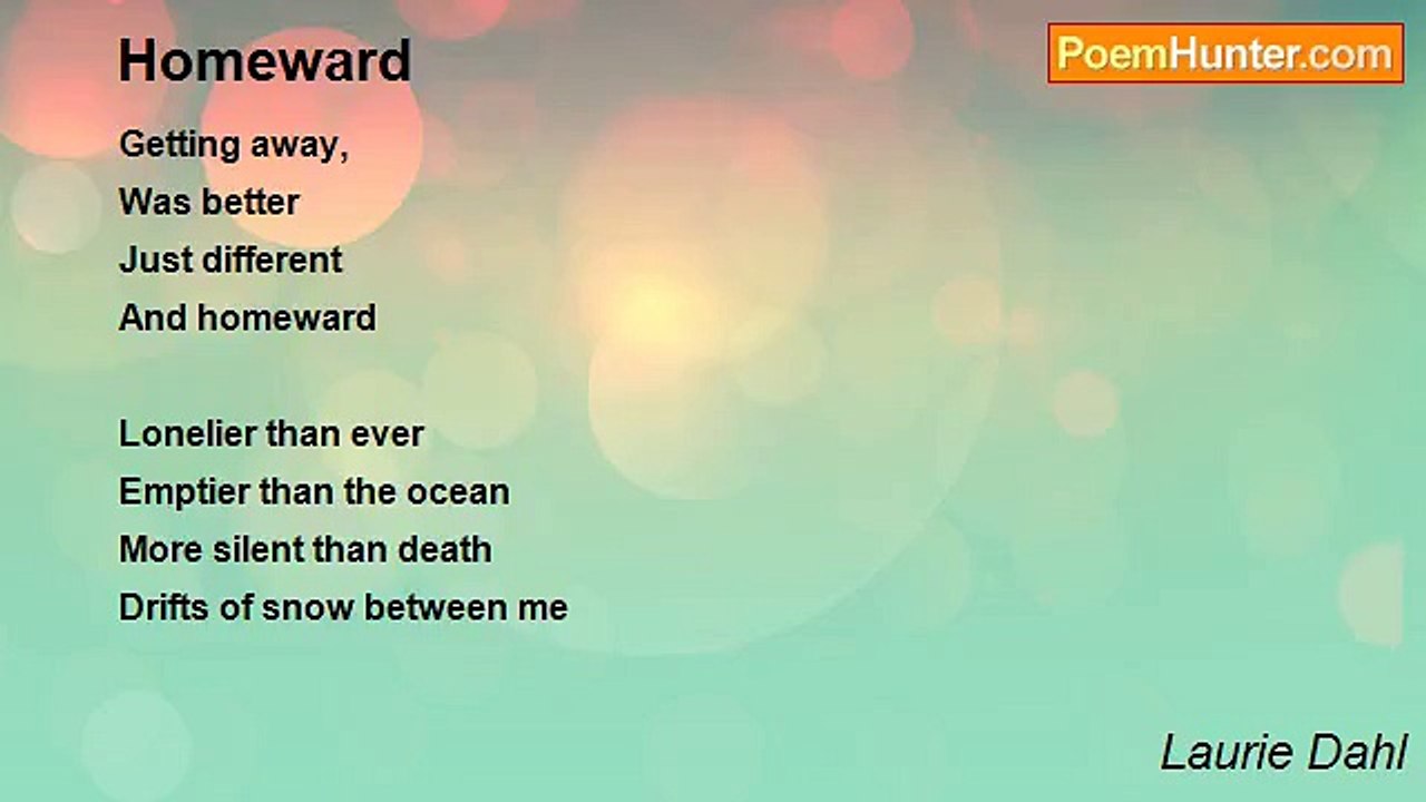 Laurie Dahl - Homeward