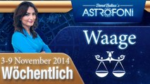 Waage, Wöchentliches Horoskop,  3-9 November 2014