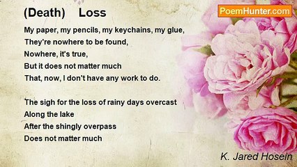 K. Jared Hosein - (Death)    Loss