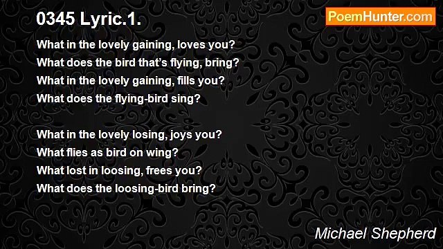Michael Shepherd - 0345 Lyric.1.