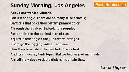 Linda Hepner - Sunday Morning, Los Angeles