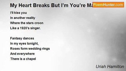 Uriah Hamilton - My Heart Breaks But I’m You’re Man