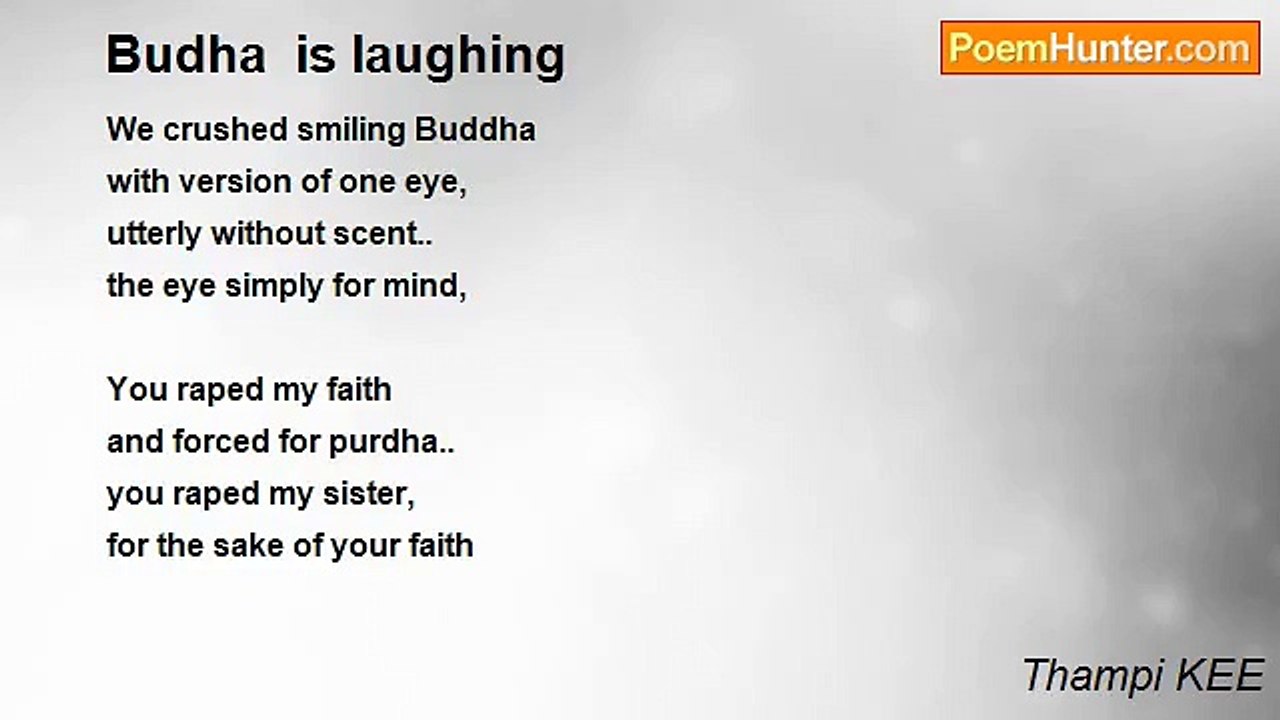 Thampi KEE - Budha  is laughing