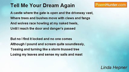 Linda Hepner - Tell Me Your Dream Again