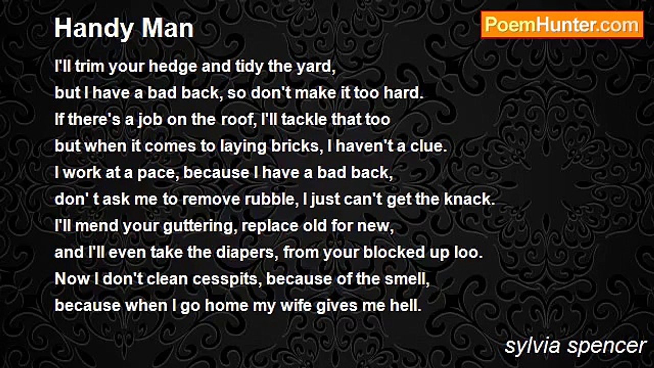 sylvia spencer - Handy Man