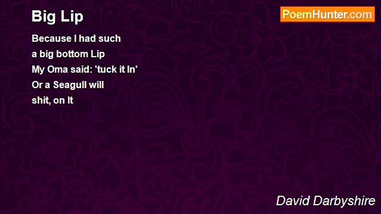 David Darbyshire - Big Lip