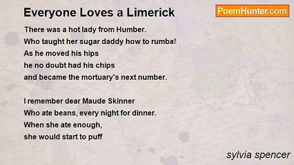 sylvia spencer - Everyone Loves a Limerick