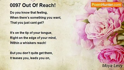 Moya Levy - 0097 Out Of Reach!