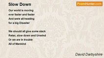 David Darbyshire - Slow Down