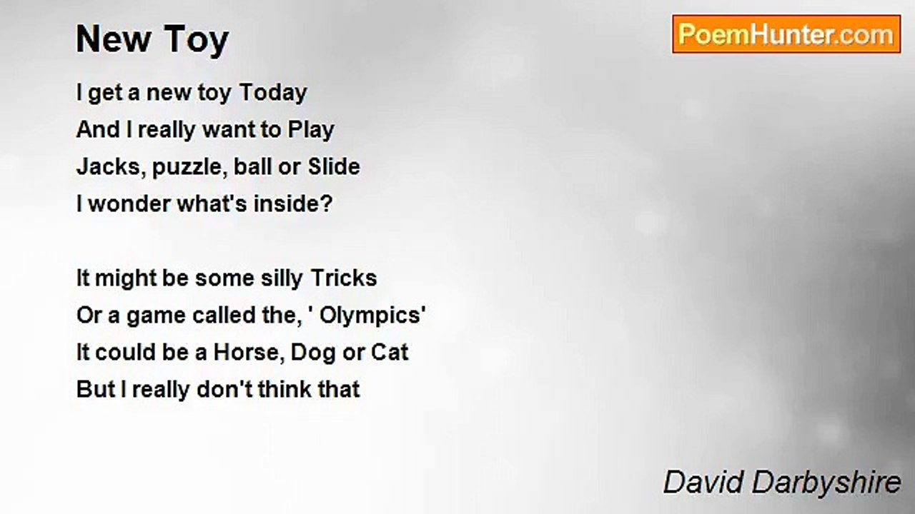 David Darbyshire - New Toy