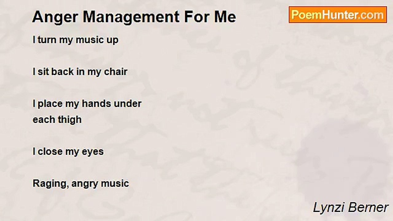 Lynzi Berner - Anger Management For Me