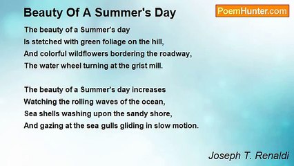 Joseph T. Renaldi - Beauty Of A Summer's Day
