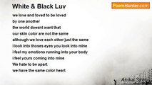 Anika Simon - White & Black Luv