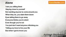 Ashleigh Stephenson - Alone