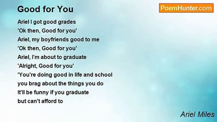 Ariel Miles - Good for You