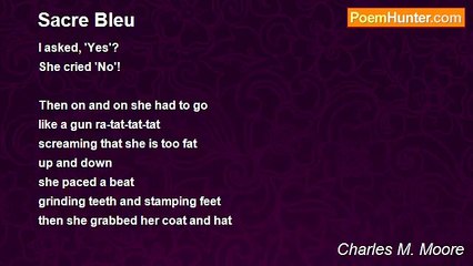 Charles M. Moore - Sacre Bleu