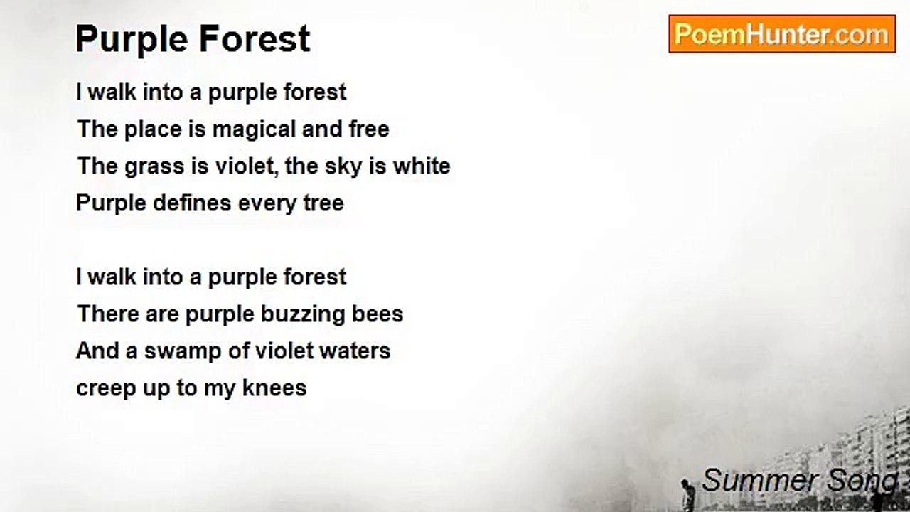 Summer Song - Purple Forest