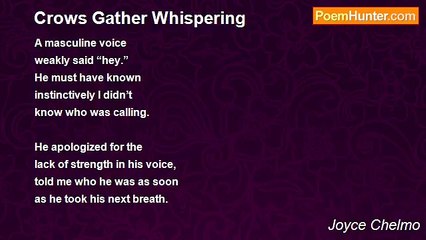 Joyce Chelmo - Crows Gather Whispering