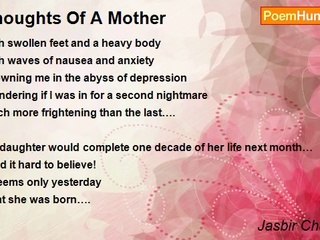 Jasbir Chatterjee - Thoughts Of A Mother