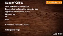 Kae Morii - Song of Orifice