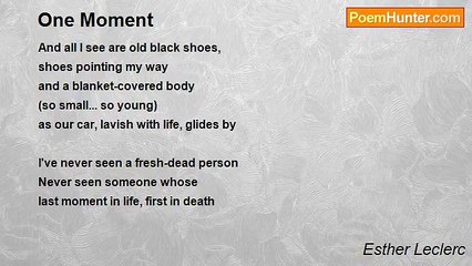 Esther Leclerc - One Moment