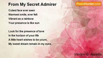 Vikram G. Aarella - From My Secret Admirer