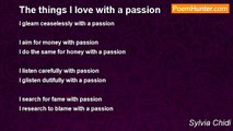 Sylvia Chidi - The things I love with a passion