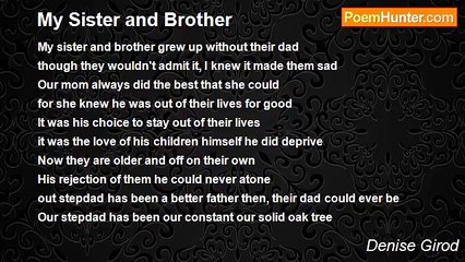 Denise Girod - My Sister and Brother