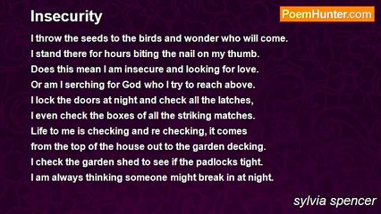 sylvia spencer - Insecurity