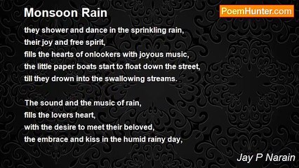 Jay P Narain - Monsoon Rain