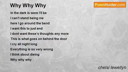 chelsi lewellyn - Why Why Why