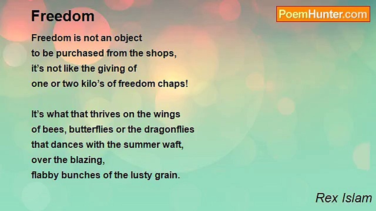 Rex Islam - Freedom