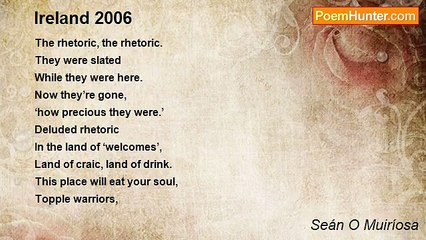 Seán O Muiríosa - Ireland 2006