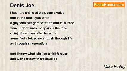 Mike Finley - Denis Joe