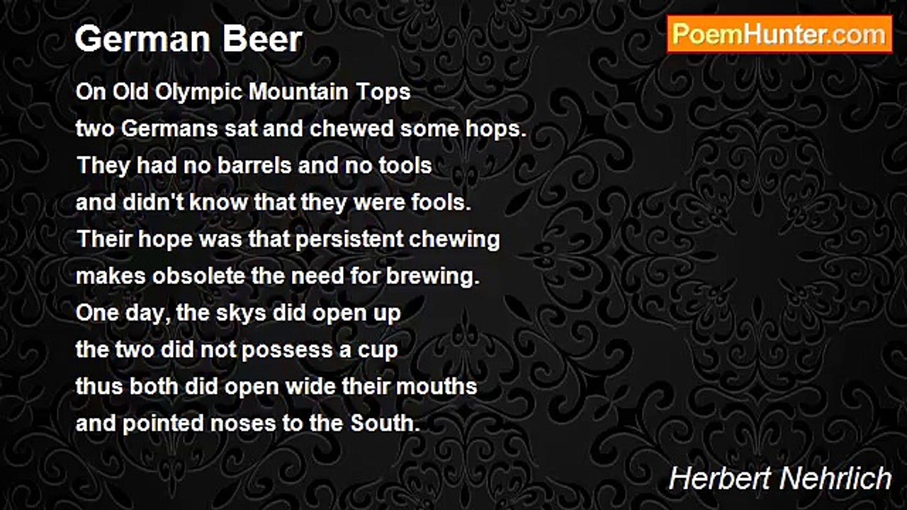 Herbert Nehrlich - German Beer