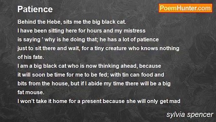 sylvia spencer - Patience