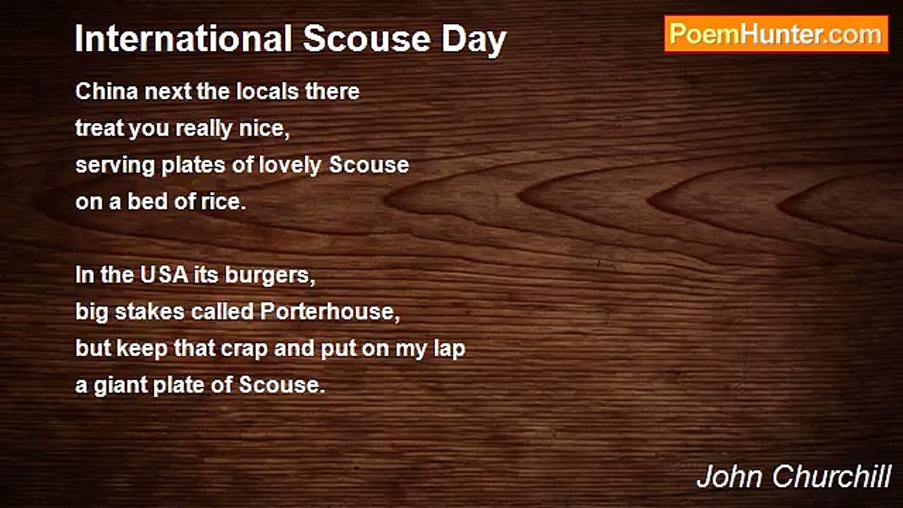 John Churchill - International Scouse Day