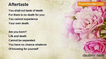 daubmir nadir - Aftertaste