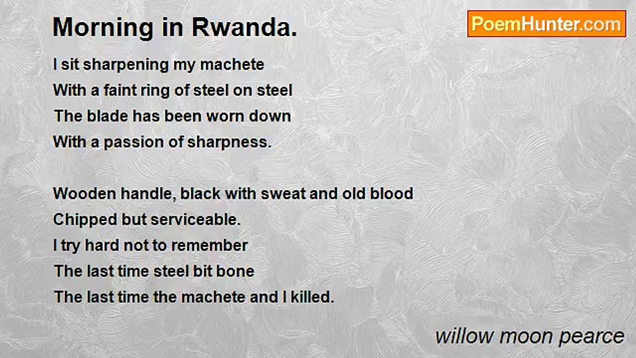 willow moon pearce - Morning in Rwanda.
