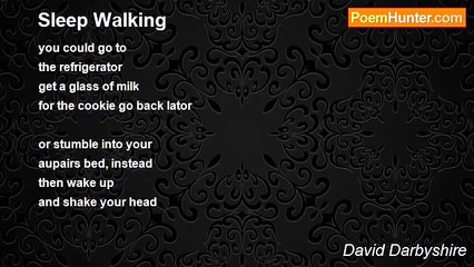 David Darbyshire - Sleep Walking
