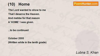 Lubna S. Khan - (10)   Home