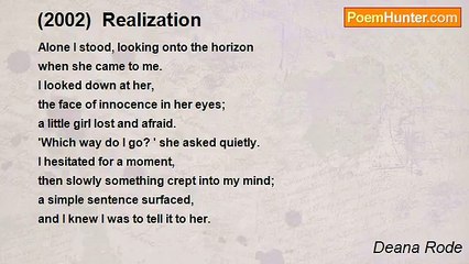 Deana Rode - (2002)  Realization