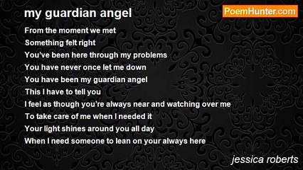 jessica roberts - my guardian angel