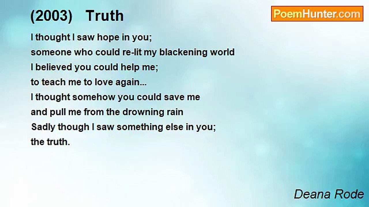 Deana Rode - (2003)   Truth
