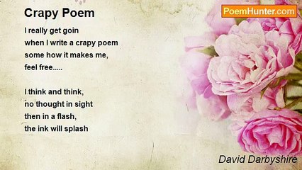 David Darbyshire - Crapy Poem