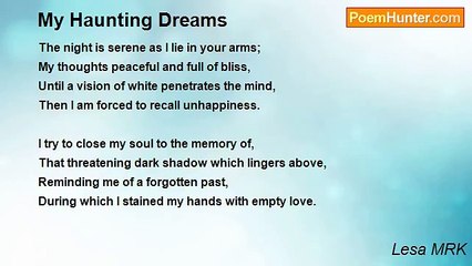 Lesa MRK - My Haunting Dreams