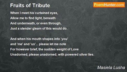 Masiela Lusha - Fruits of Tribute