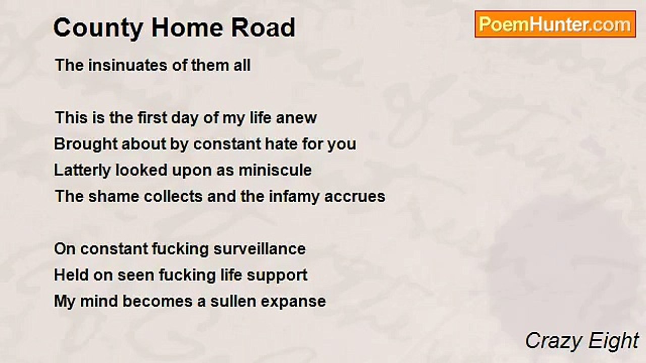 Crazy Eight - County Home Road