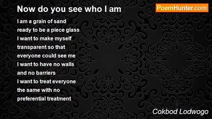 Theorem The Truth Serum - Now do you see who I am