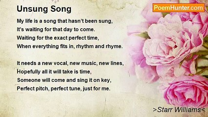 >Starr Williams< - Unsung Song